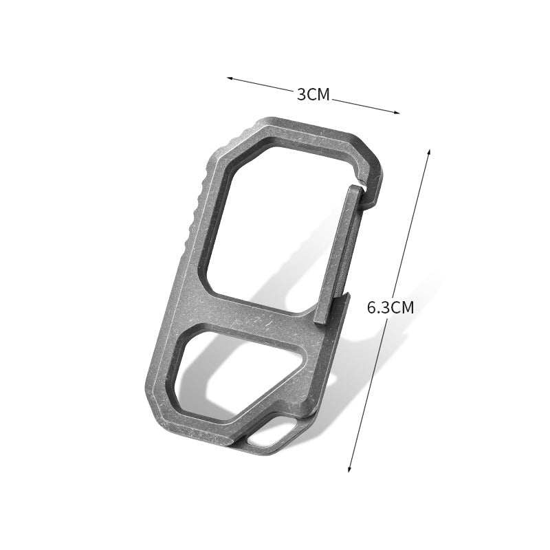 Handige Edc Titanium Alloy Keychain