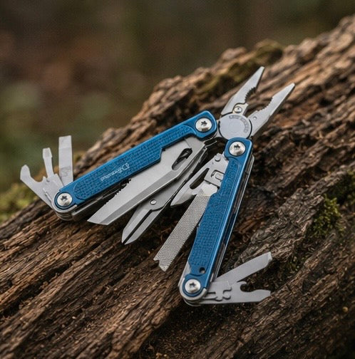 EDC-multitool Daicamping DL7 Titanium G10 roestvrijstalen handgreep.