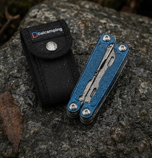 EDC-multitool Daicamping DL7 Titanium G10 roestvrijstalen handgreep.