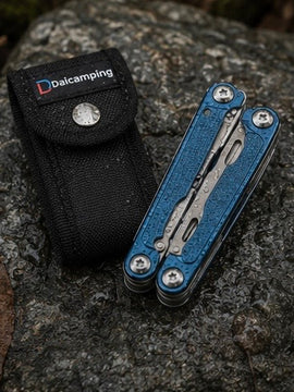 EDC-multitool Daicamping DL7 Titanium G10 roestvrijstalen handgreep.