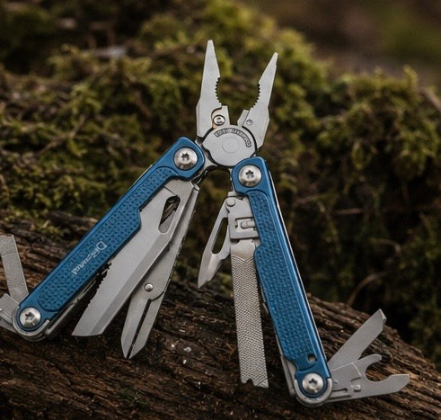 EDC-multitool Daicamping DL7 Titanium G10 roestvrijstalen handgreep.