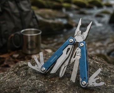 EDC-multitool Daicamping DL7 Titanium G10 roestvrijstalen handgreep.