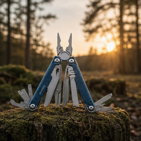EDC-multitool Daicamping DL7 Titanium G10 roestvrijstalen handgreep.