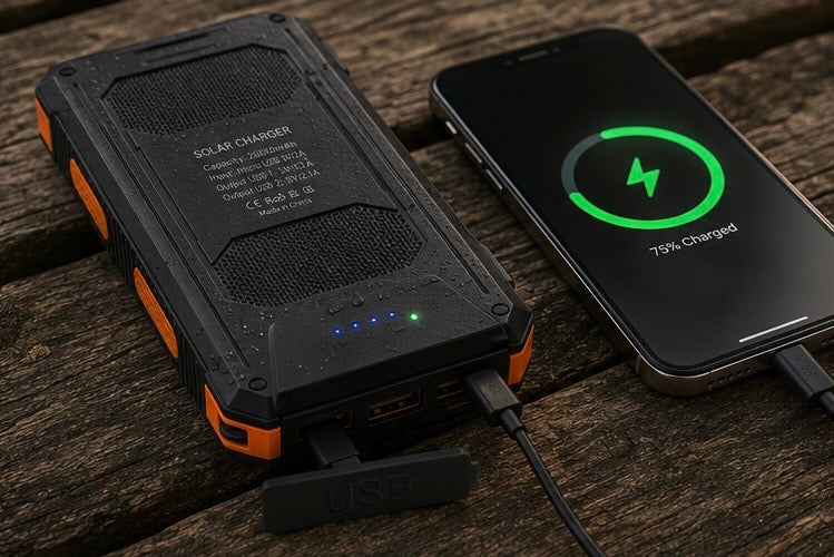 Power Bank Solar  80000mAh