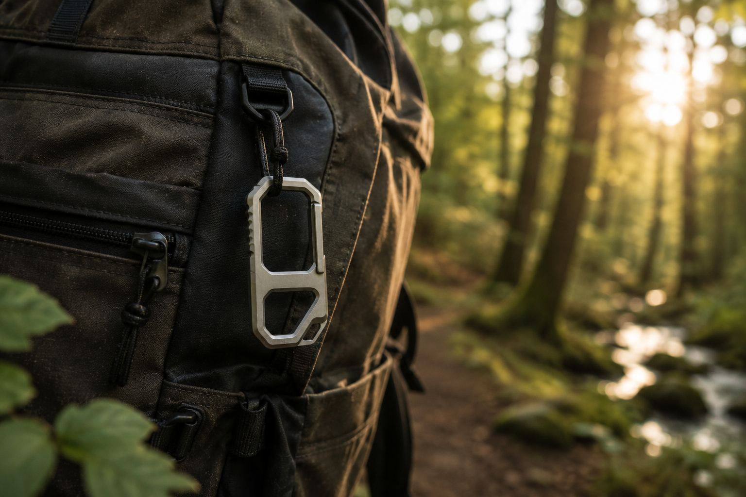 Handige Edc Titanium Alloy Keychain