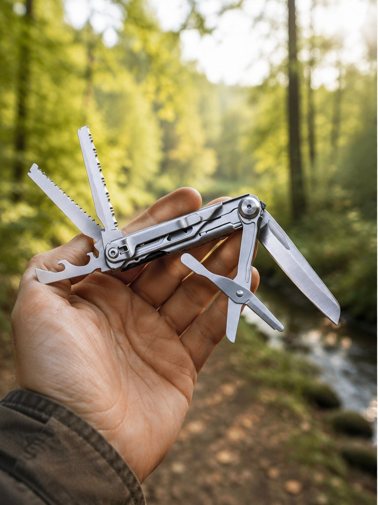 Multi-tool Knife, Portable Outdoor Folding Knife