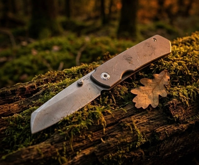 EDC Alloy Folding knife.TC4 High-hardheid.  Fijn zakmes om bij je te hebben voor het kleinere werk.