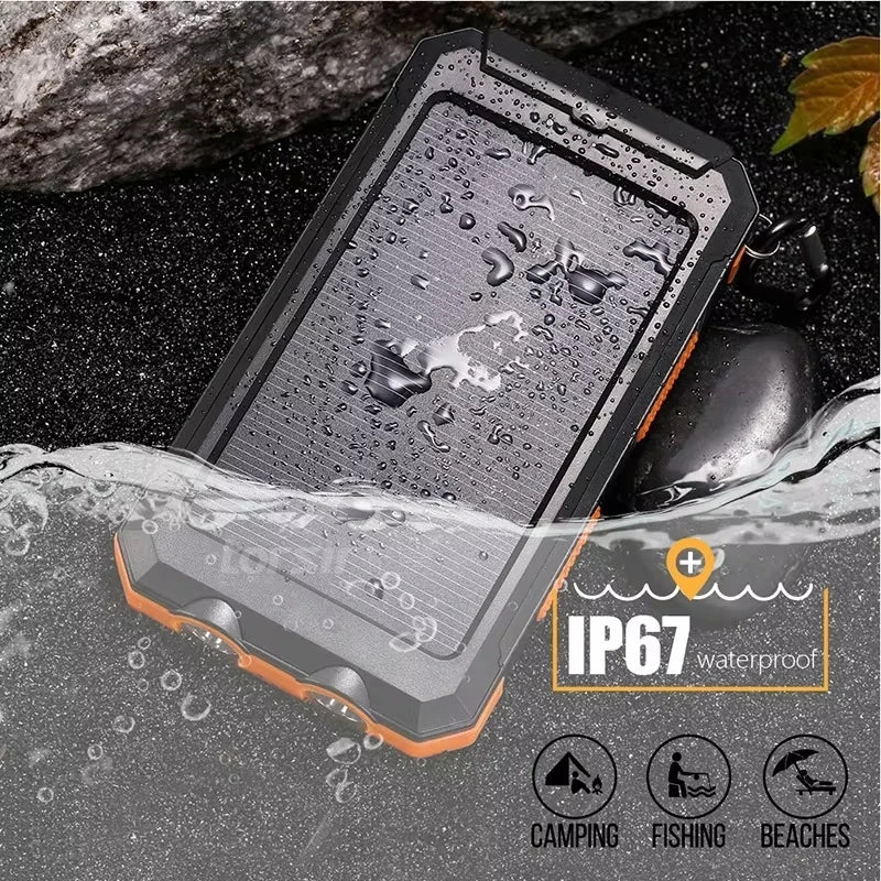 Power Bank Solar  80000mAh