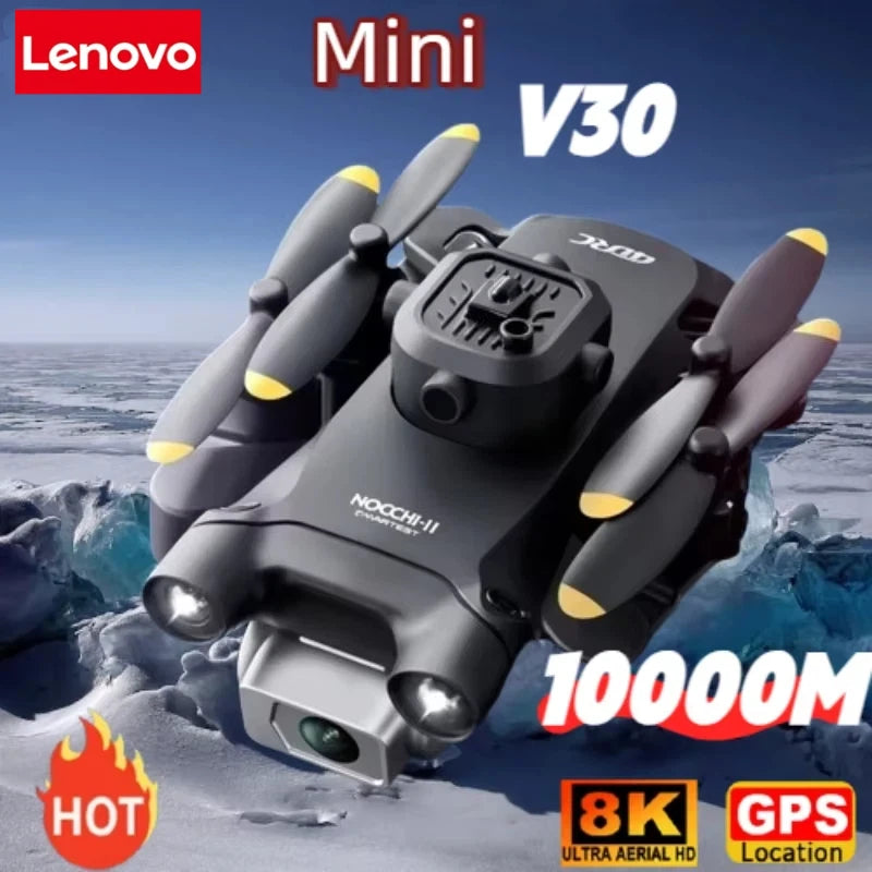 Lenovo Mini Drone V30 8K Luchtfoto's HD Professionele RC Drone's
