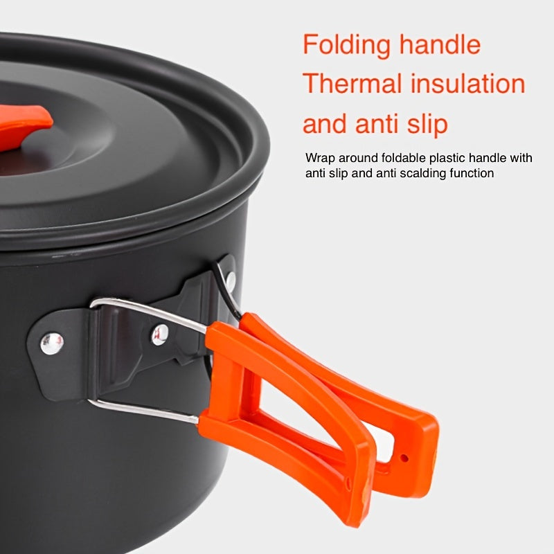 Ultra-Light Aluminum Camping Cookware Set